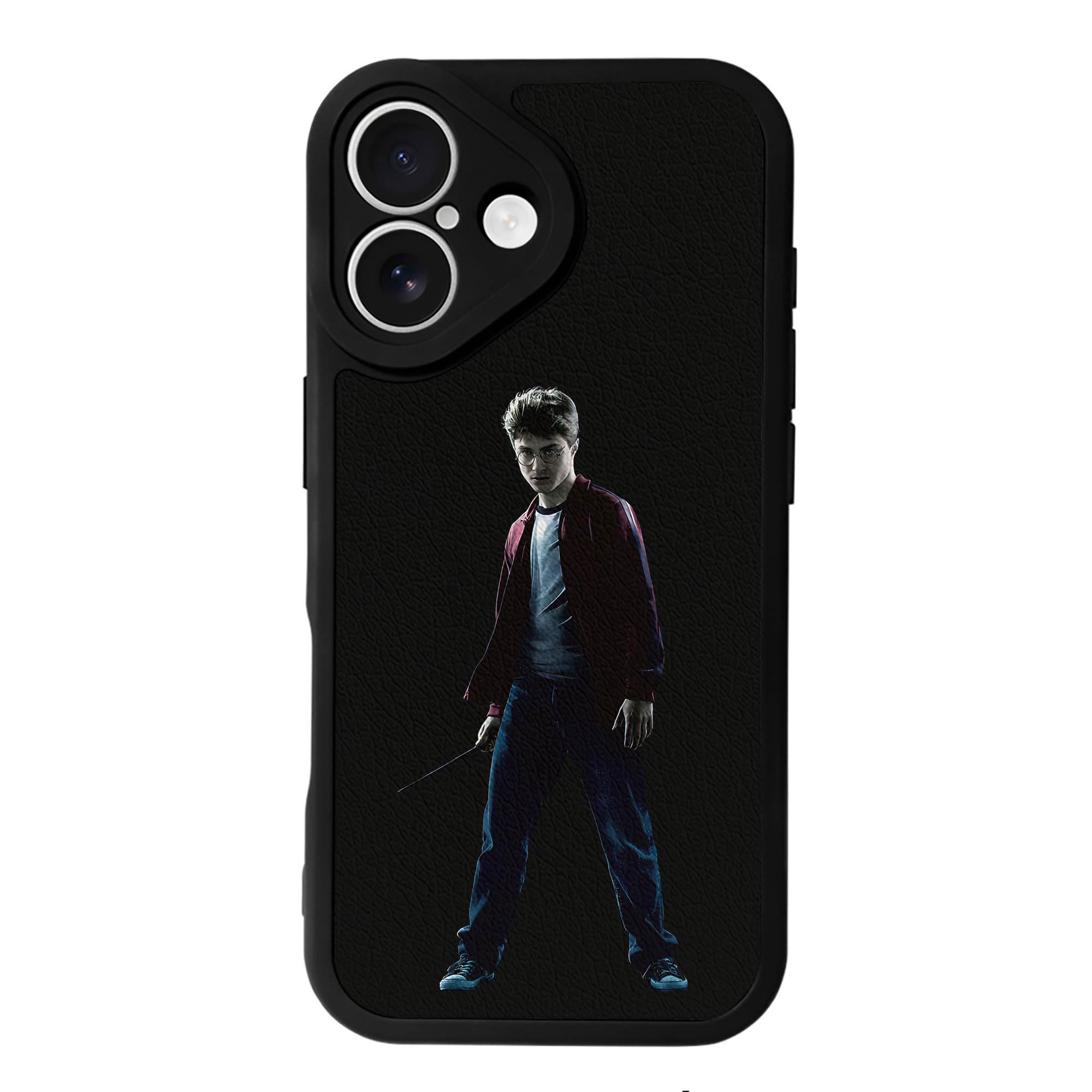 （画像用） Harry Potter ハリー・ポッターシリーズ 【iPhone 16シリーズ対応】シリコンスマホケース（レザー調） 材質：シリコン